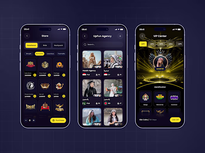 https://dribbble.com/shots/26669752-Dating-AI-Mobile-App
