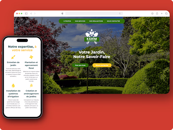 Webflow website