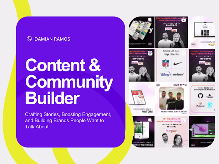 Content and community manager