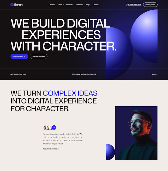 Project Title: 
Bexon — High-Converting