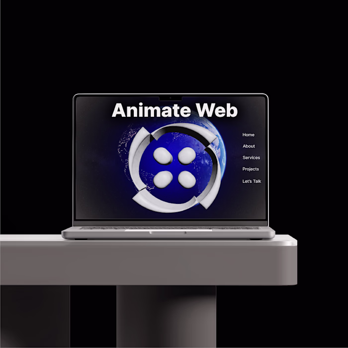 Animate Web Logo Design for Tech Startup