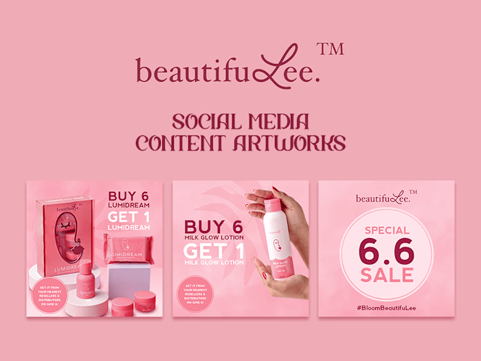 Beautifulee Social Media Artworks