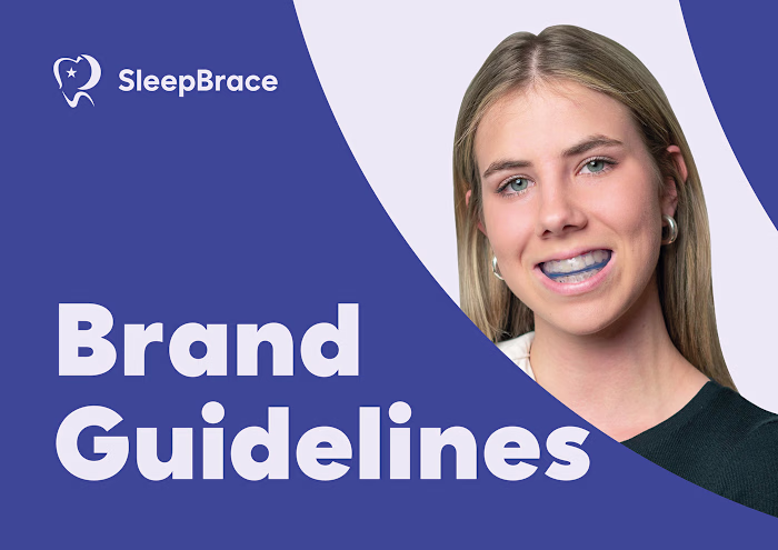 Brand Guidelines, Brandbook: SleepBrace