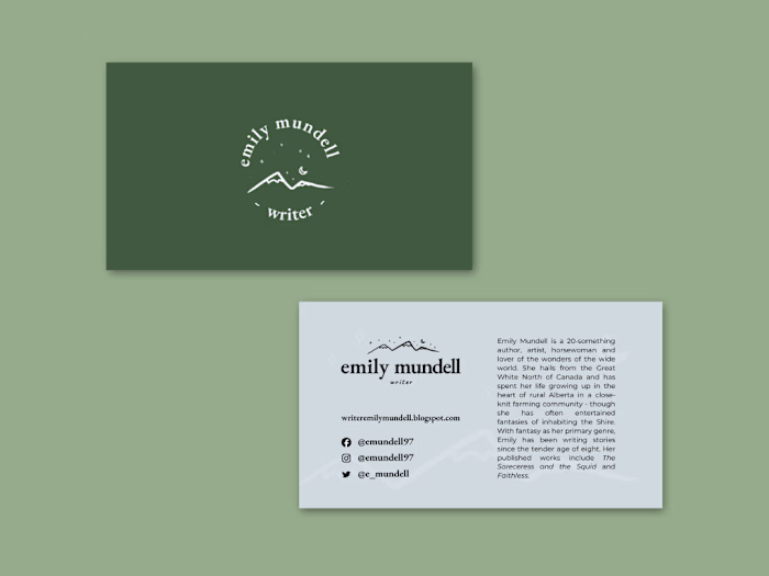 Brand Identity Design | Emily Mundell