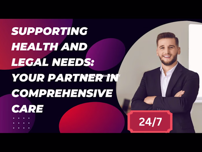 You will get live customer service for your legal and healthcare