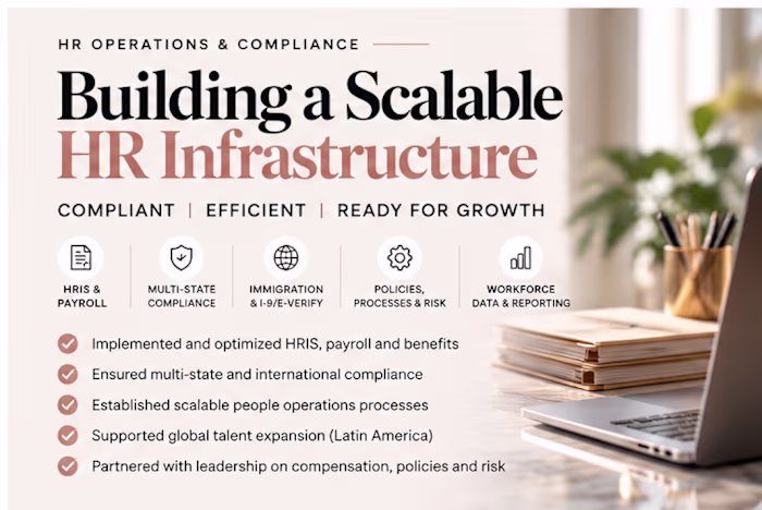 Building a Scalable HR Infrastructure
Built