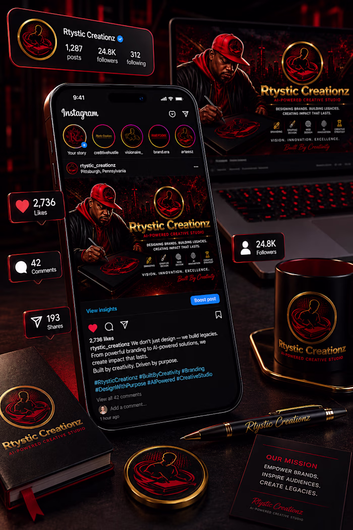 Instragram pro mockup