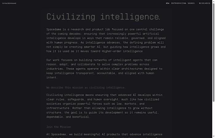 Spacedome | Website Copy, Design & Development