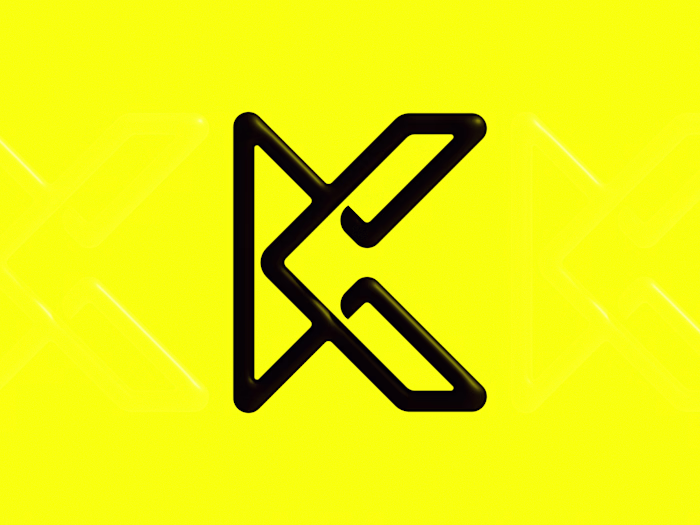 Logo letter K concept