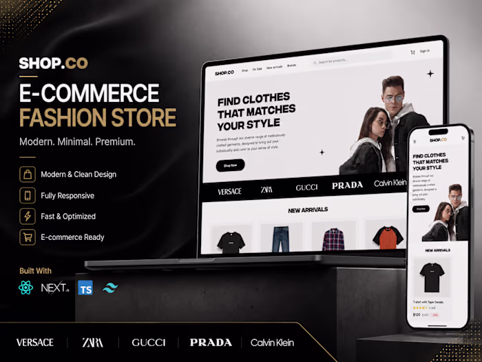 Modern E-Commerce Fashion Store |