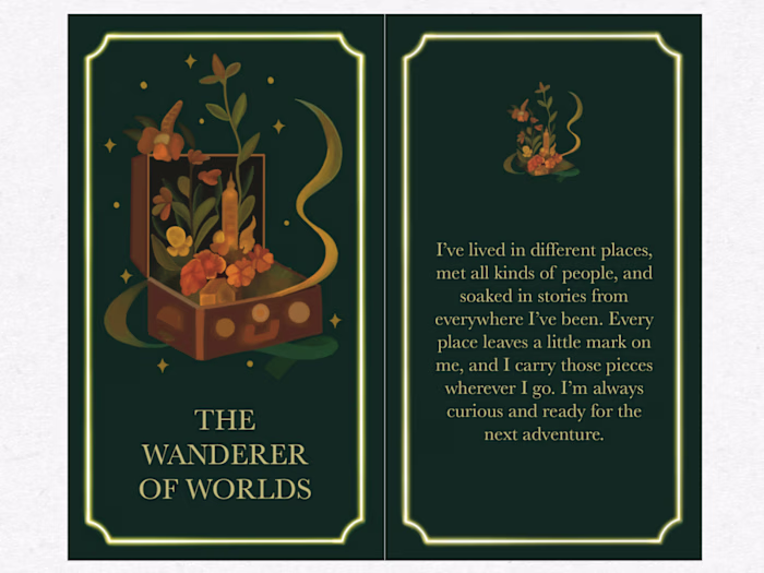 Myths of me - Tarot Cards