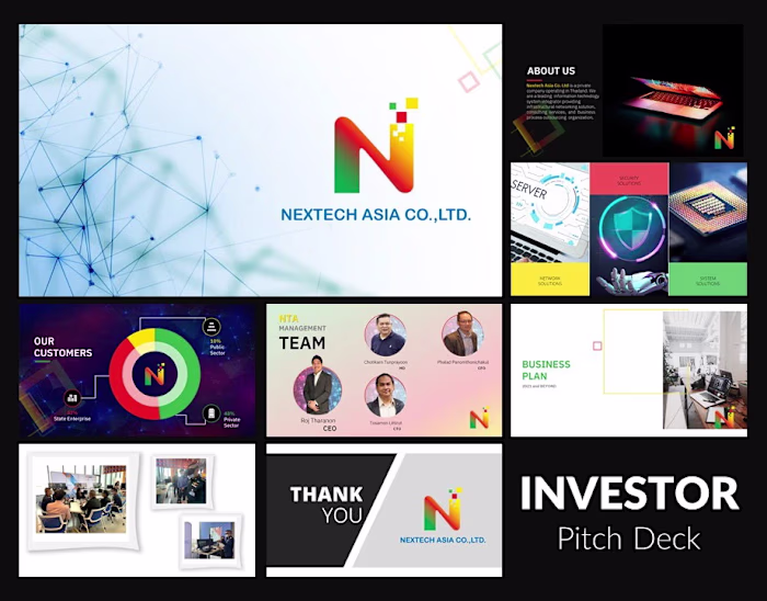 Investor Pitch Deck Presentation