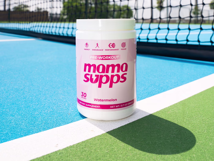 Mama Supps- Pre- Workout Product Photography