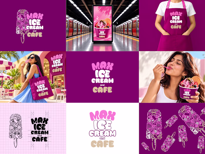 A playful and vibrant brand