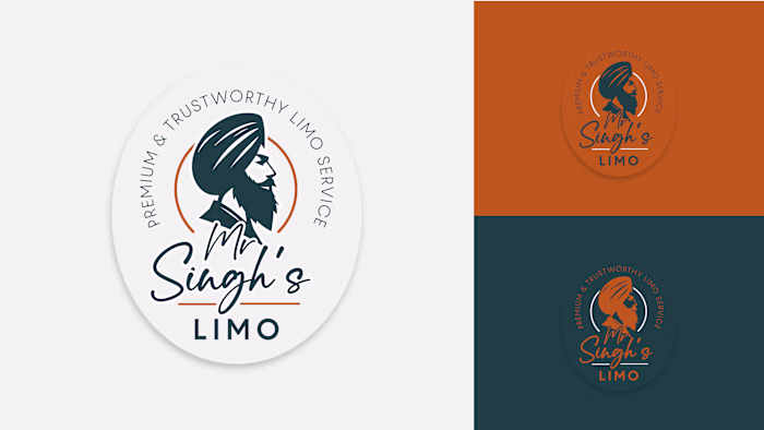 Singh's Limo Logo Concept