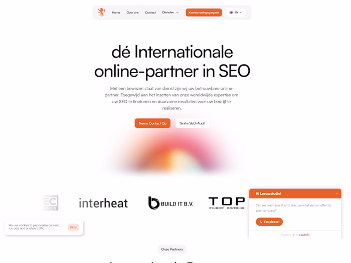 Leeuw Studio - Website Developement