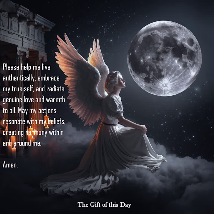 Spiritual Reflection Artwork for "The Gift of This Day"