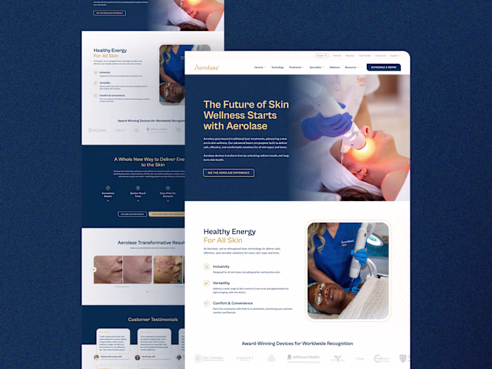 Aerolase Website 