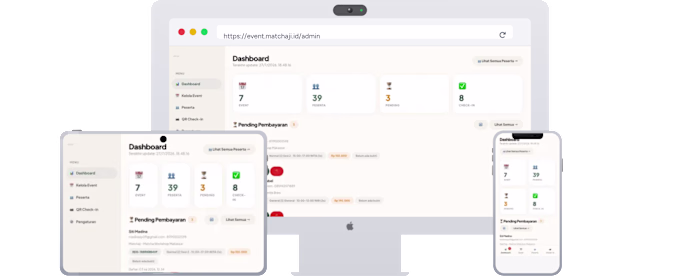 Event Registration Complete with admin Panel