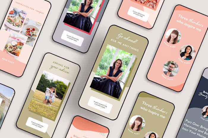 Social Media Templates for Female Entrepreneur