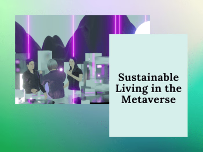 Sustainable Living in the Metaverse 