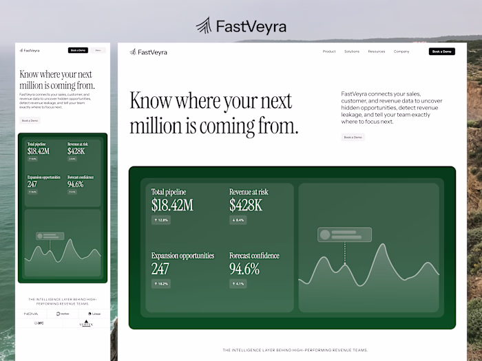 FastVeyra — Revenue Intelligence Platform | SaaS Product