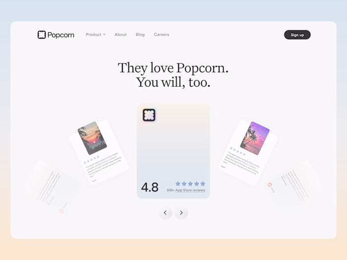 An exploration for the review section of Popcorn. Didn't mak...
