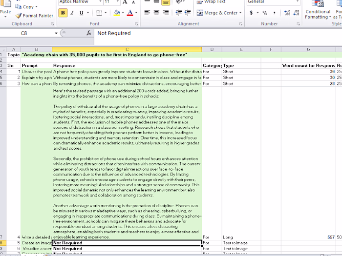 Content Writing