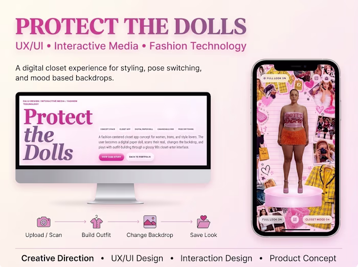 Protect the Dolls — Interactive Digital Closet App