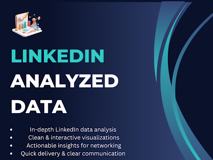 Analyzed your Linkedin data using Python