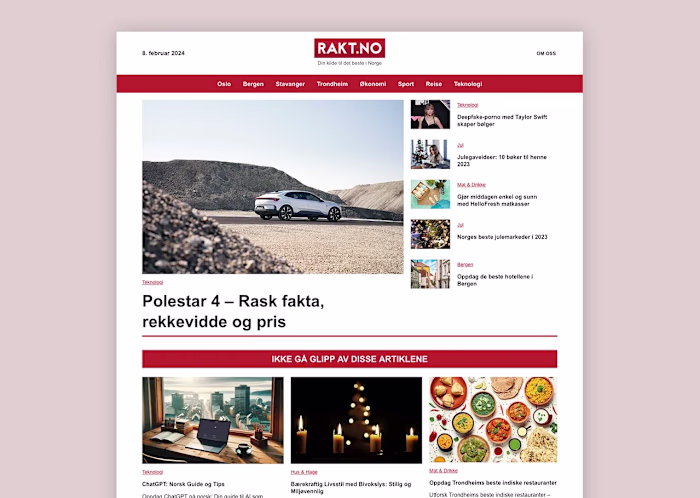 SEO & Web Development for News Site