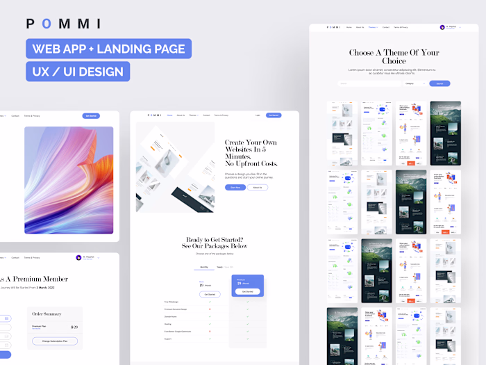Website Builder - Pommi