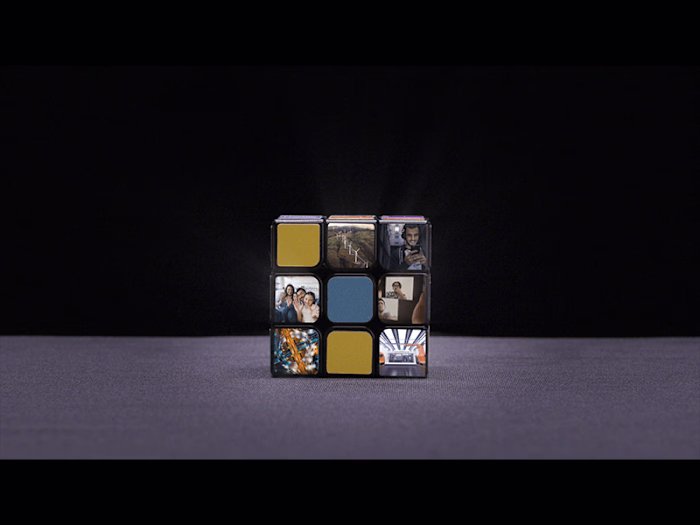 VFX artist for Ipsos MORI's "Rubik's Cube" promotion 