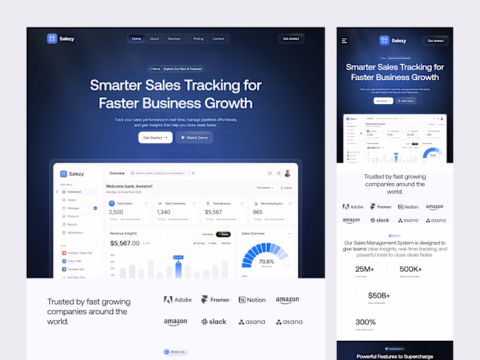 SaaS Landing Page