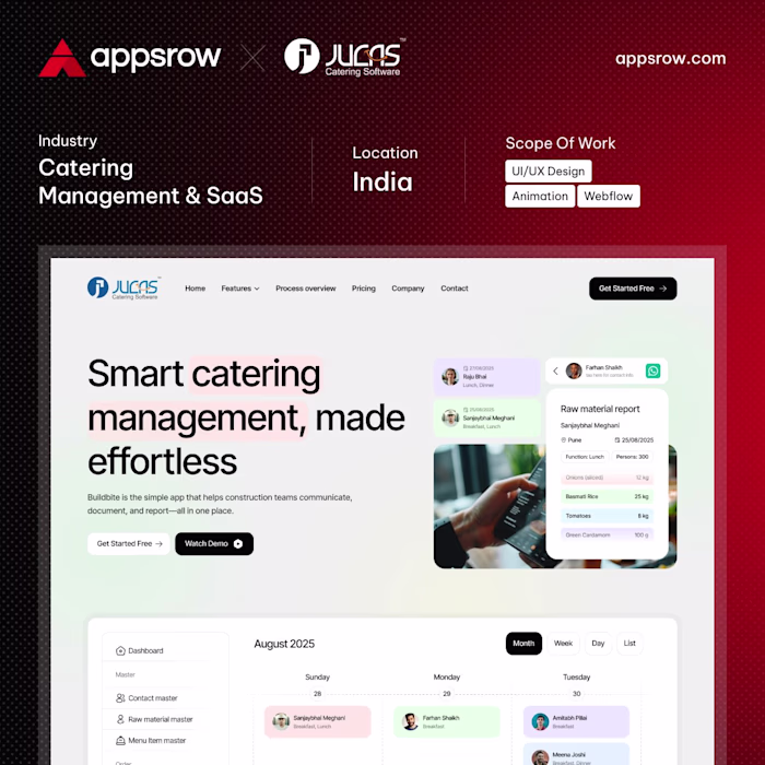 MyJucas – SaaS Website Redesign