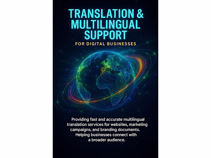 TRANSLATION & MULTILINGUAL SUPPORT FOR DIGITAL BUSINESSES