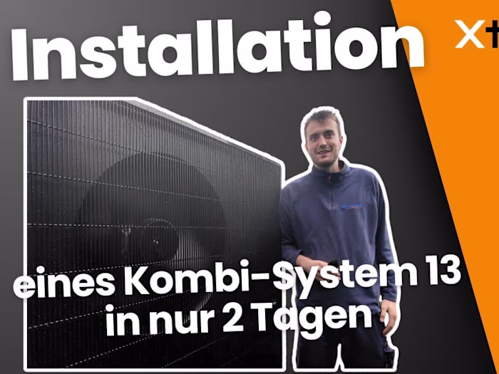 Baustellenbericht: Installation einer Wärmepumpe in zwei Tagen …