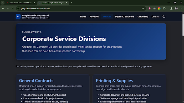 Dad’s Multi-Business Platform – Pharma,