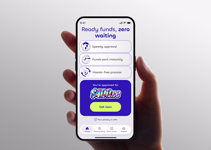 UI/UX Design for Fintech Micro-Loan App