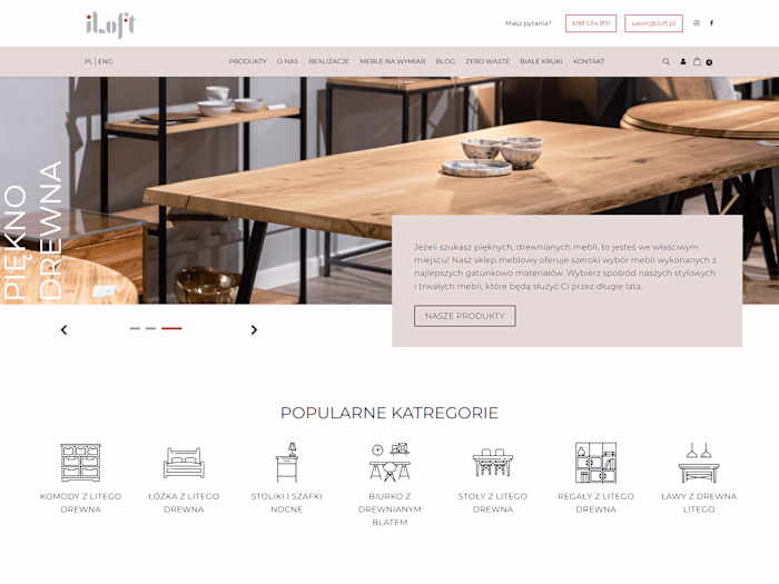 Iloft PrestaShop Furniture Store