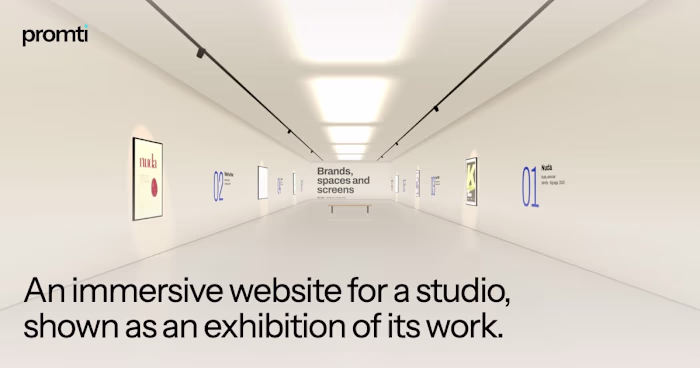 A website for a creative
