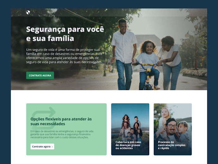 Insurance Landing Page