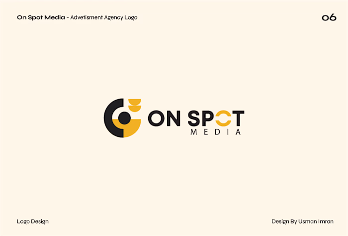 On spot media logo