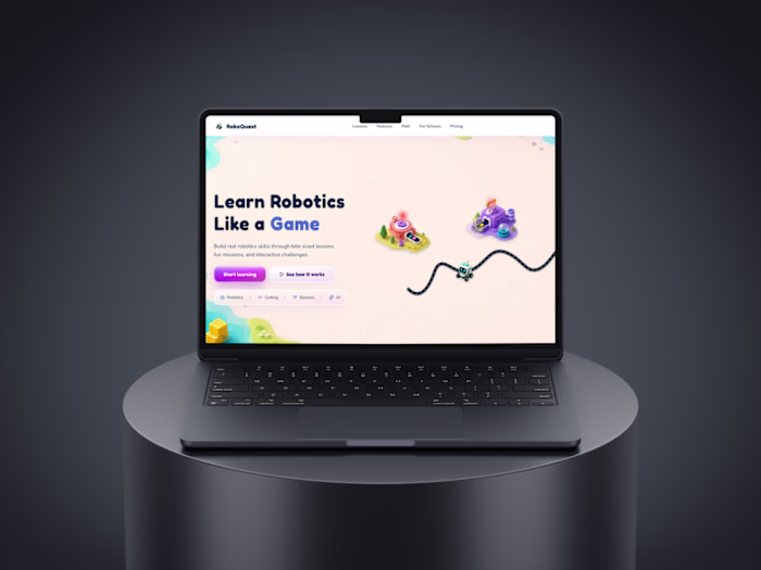 STEM education for kids. Designed