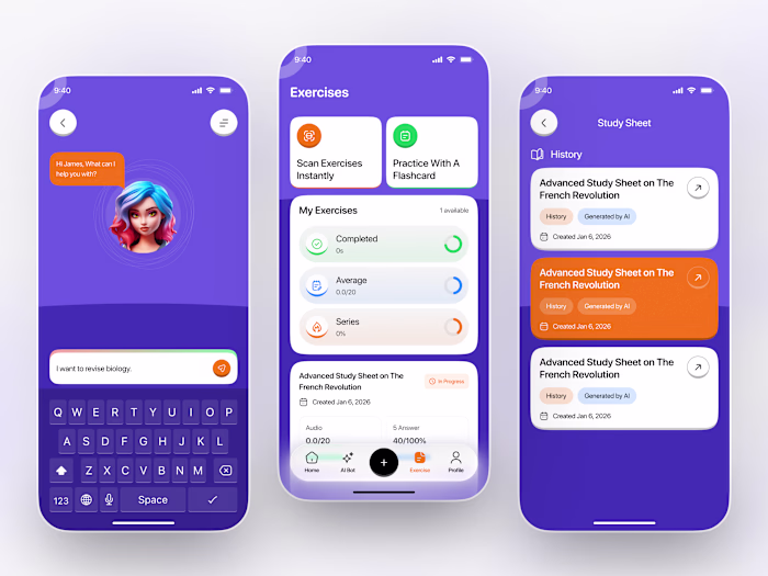 AI Study Assistant & E-Learning