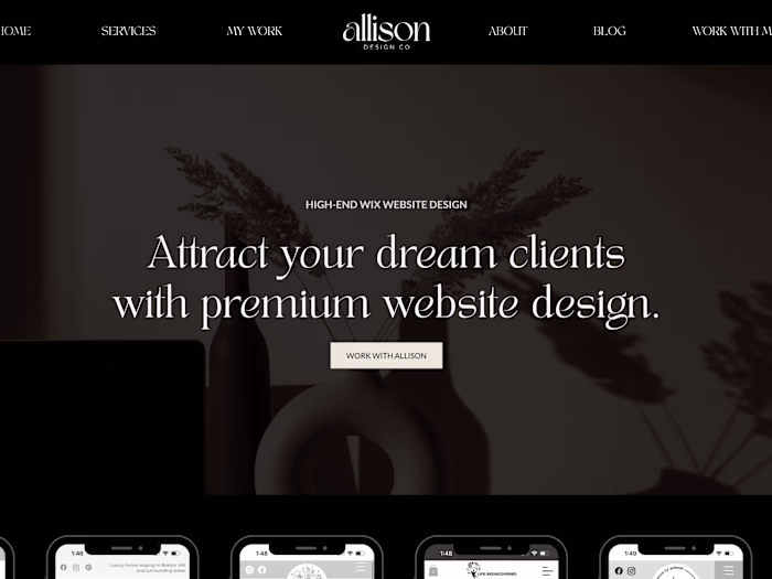 Wix Studio Website Redesign