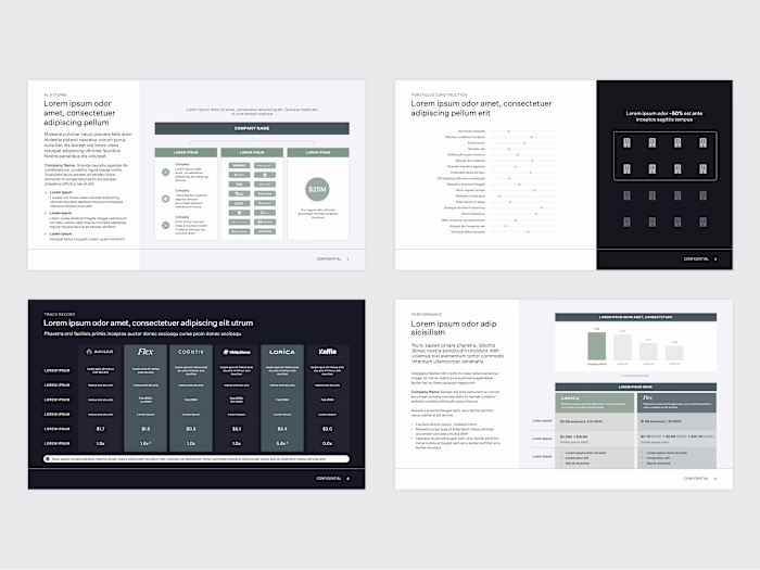 Pitch Deck Design