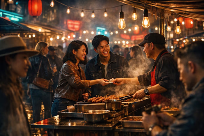 Night Market Social Campaign