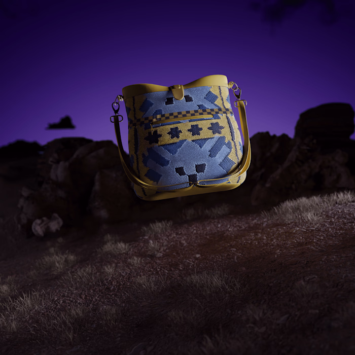 Myra handbag 3D product renders