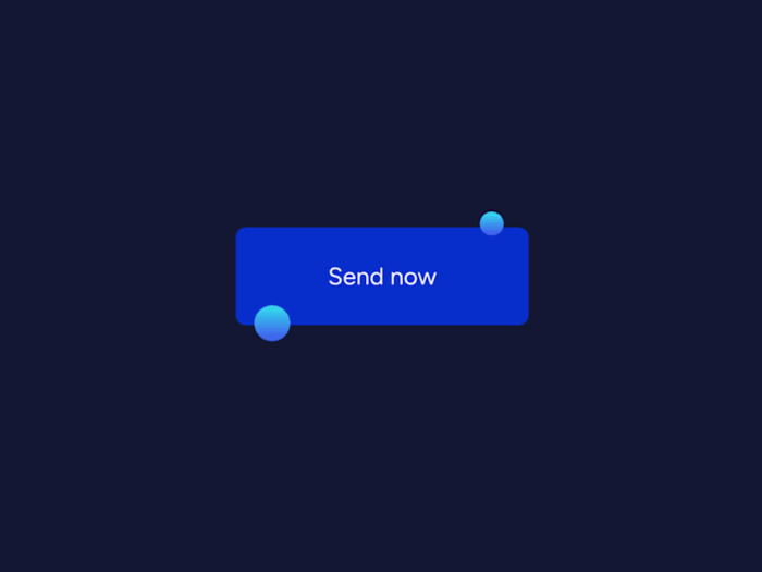 Planet Button Animation